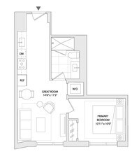 1 BED C2 0522 0522 floor plan